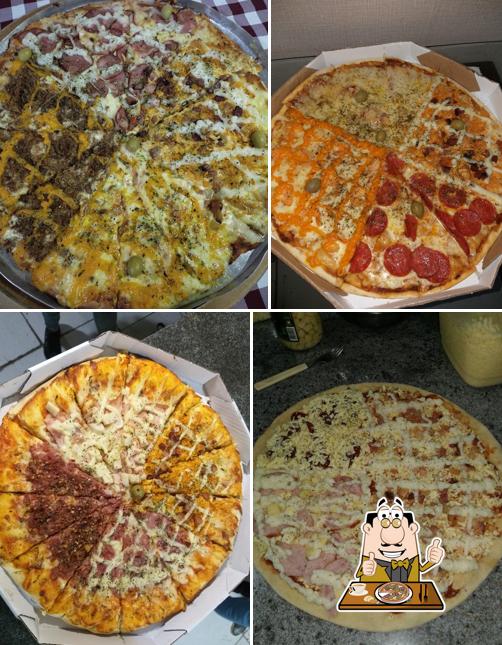 Consiga pizza no Donna Mamis Pizzaria