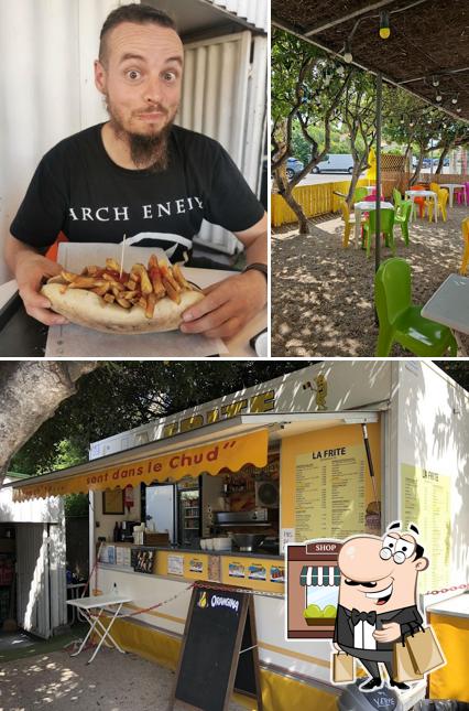 L'extérieur de Snack La Frite