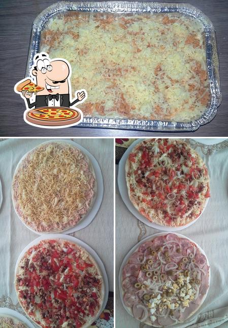 Peça pizza no Tevez Lanches