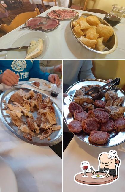 Cibo al Trattoria Trivelloni