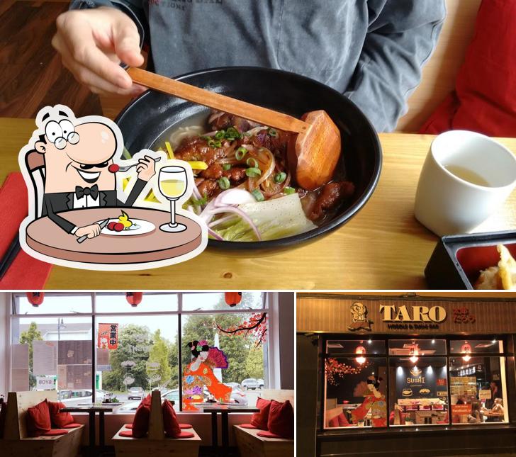 Platos en Taro Noodle & Sushi Bar Ongar