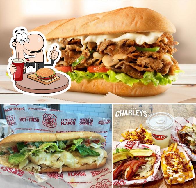 Las hamburguesas de Charleys Cheesesteaks gustan a una gran variedad de paladares