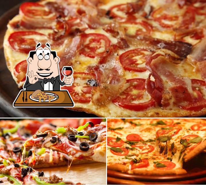 Consiga pizza no Marchionale Restaurante e Pizzaria