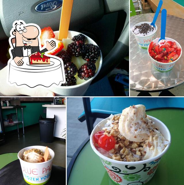 Blue Palm Frozen Yogurt, 1035 N Stratford Rd in Moses Lake Restaurant