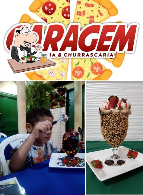 Comida em Garagem Pizzaria & Churrascaria