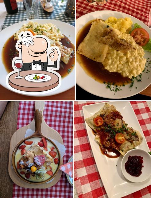 Essen im Restaurant Ofaschlupfer - Schwäbische Küche und Wildspezialitäten