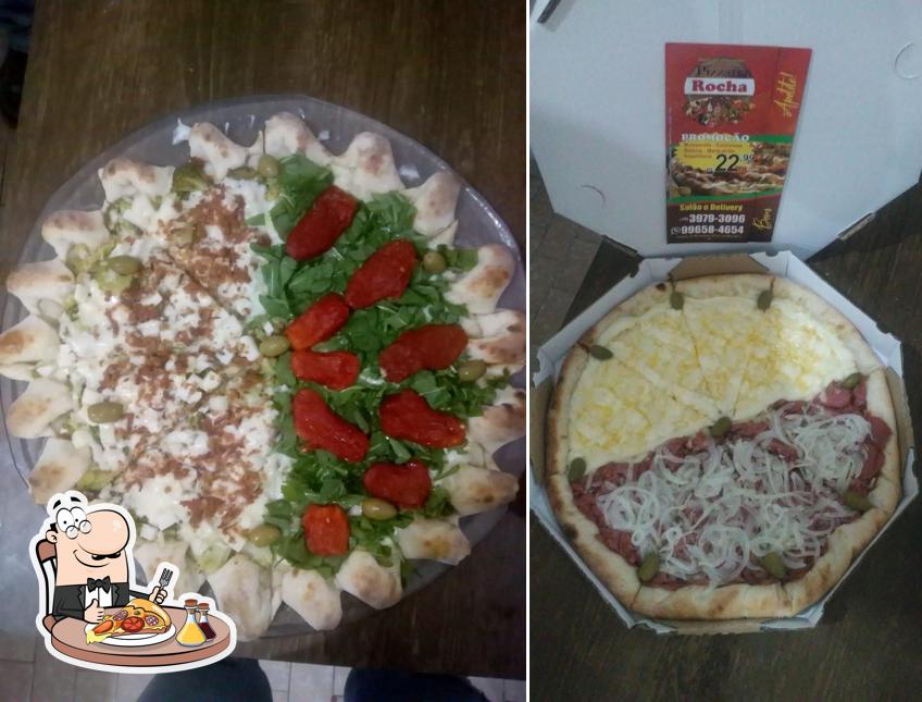 Consiga pizza no PIZZARIA ROCHA