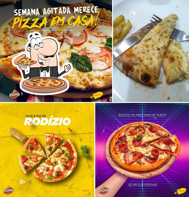 Peça pizza no Pópidi Pizzaria