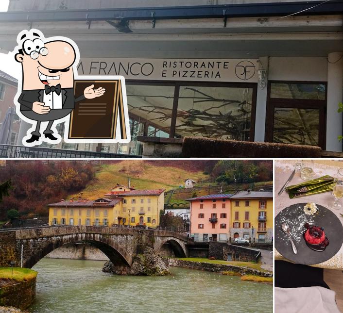 Ristorante Pizzeria Da Franco si caratterizza per la esterno e bevanda