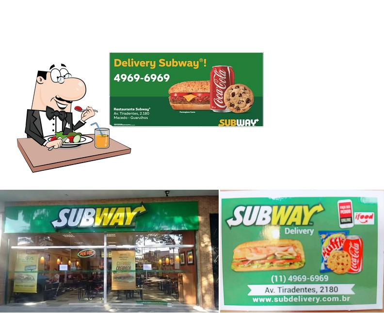 A imagem do Subway’s comida e bebida