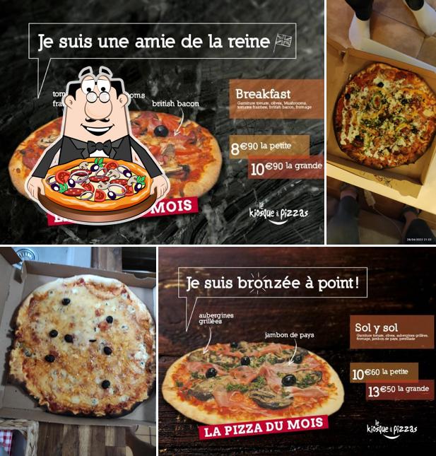 Choisissez des pizzas à Le Kiosque à Pizzas