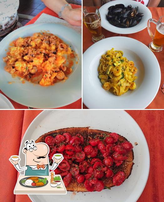 Cibo al Pizzeria Ai Vogaor