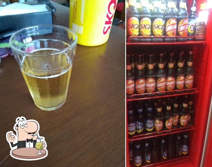 Escolha uma bebida do menu