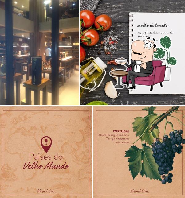 O interior do Grand Cru Manaus