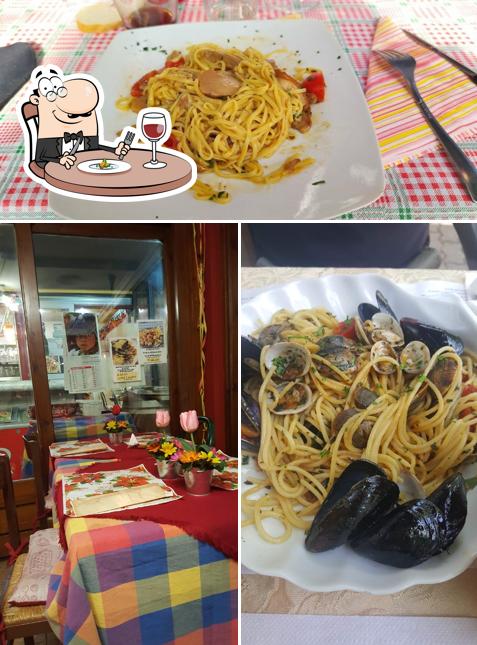 La immagine della cibo e interni di Trattoria Pizzeria Le Bistrò Papillon