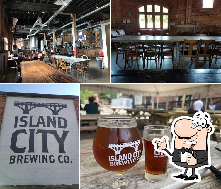 Here's an image of Island City Brewing Company