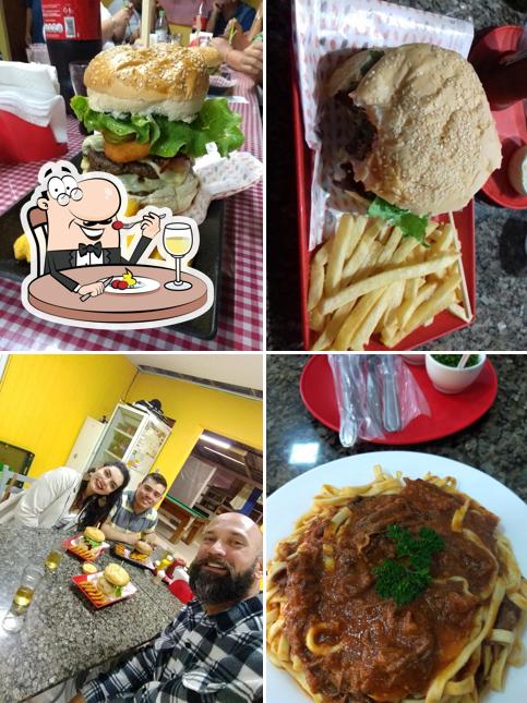 Comida em Lu Burger