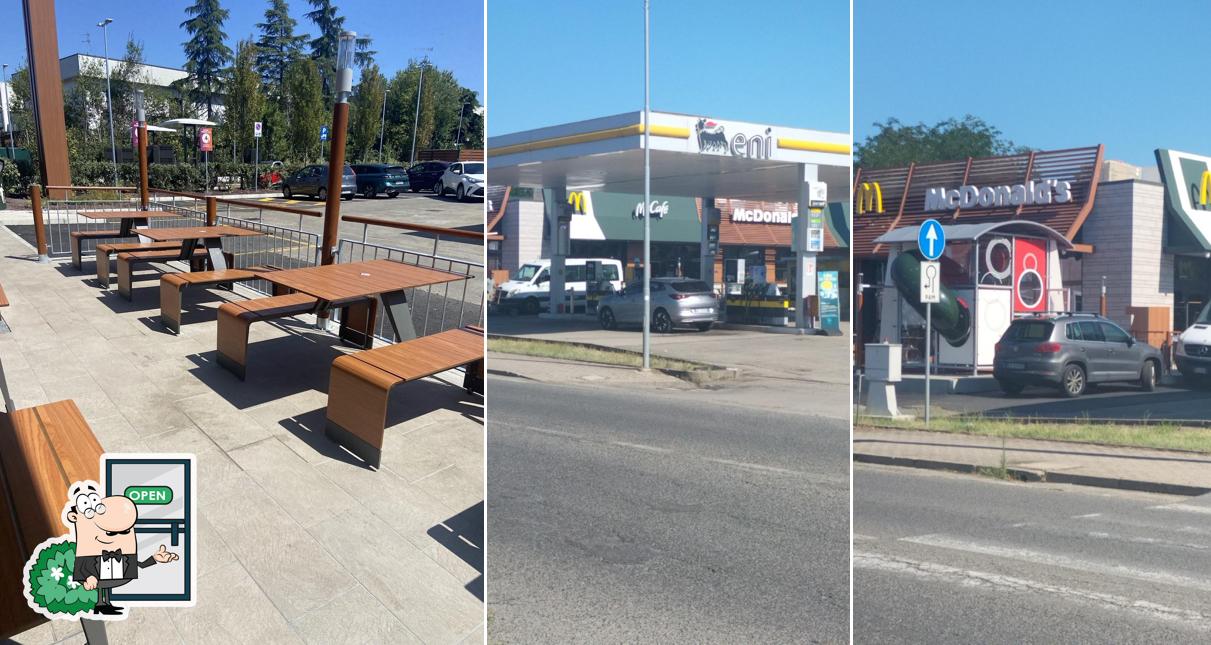 L'extérieur de McDonald's Castel San Pietro Terme