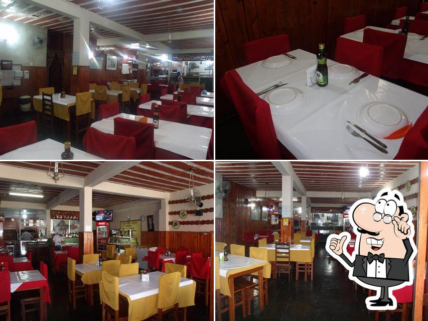 O interior do Real Pizzaria - Delivery