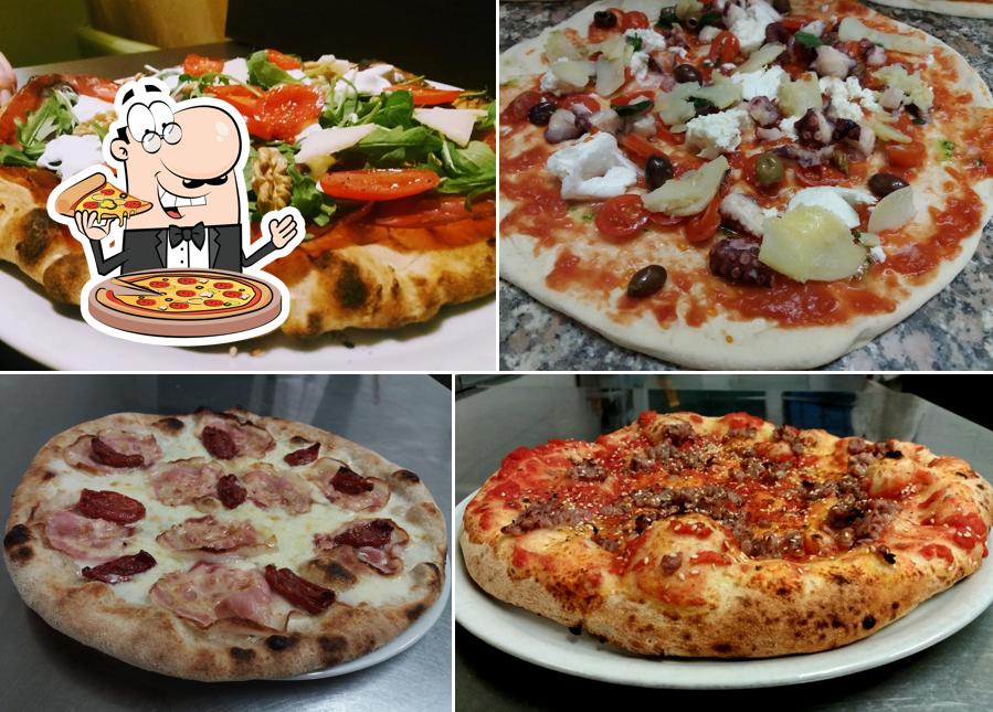 Scegli tra le molte varianti di pizza