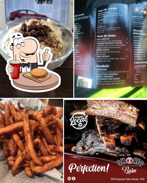 Smoked Barn in Levittown Restaurant menu and reviews