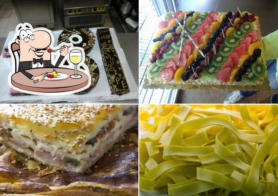 Platti al Bar De Luca Palermo