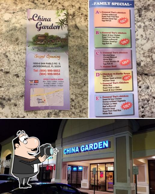China Garden, 16506 San Pablo Rd S in Jacksonville Restaurant menu