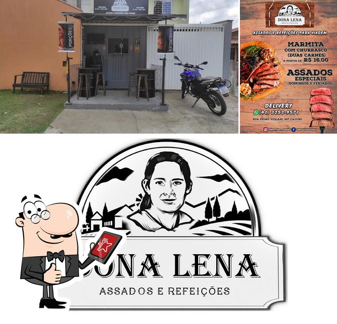 Look at this pic of Dona Lena assados e refeições