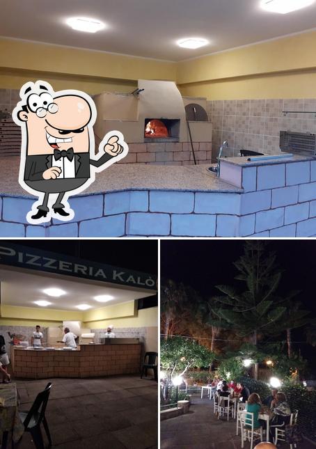 Gli interni di Pizzeria Kalò