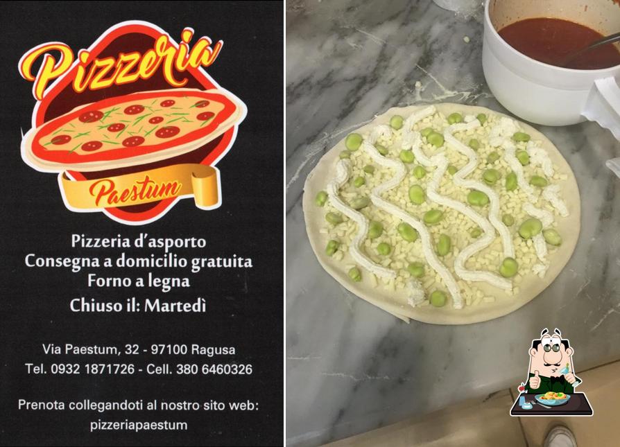 Platti al Pizzeria Paestum