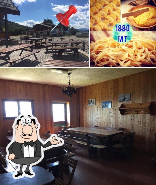 La interni e cittadini del ristorante