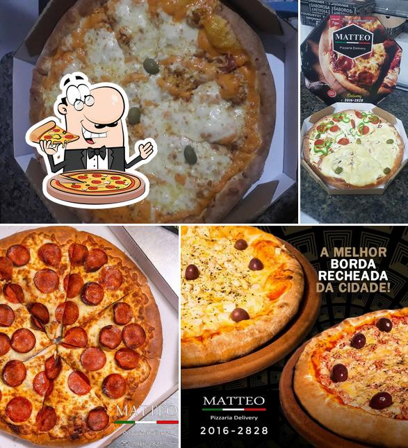 Experimente pizza no PIZZARIA MATTEO DELIVERY