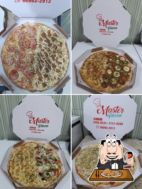 No Master Pizza, você pode provar pizza