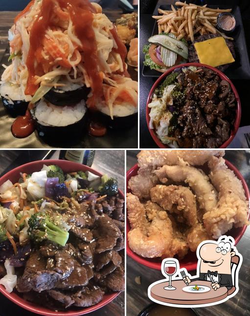 Food at Ogawa's Sushi, Burgers, And Bowls