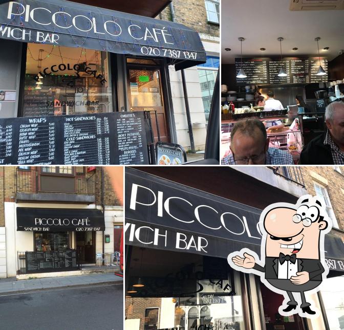 Piccolo Café, 115 Euston St. in London Restaurant menu and reviews