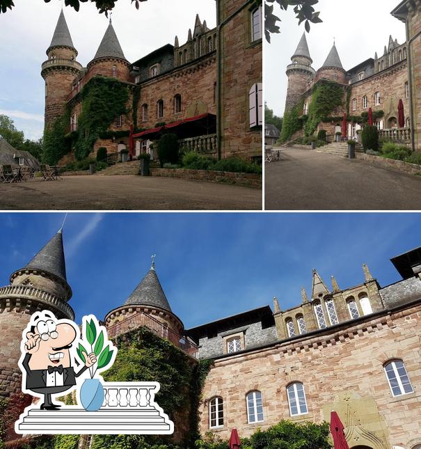 L'espace ouvert est une importante caractéristique de Château de Castel Novel - Hôtel - Restaurant - Evènementiel