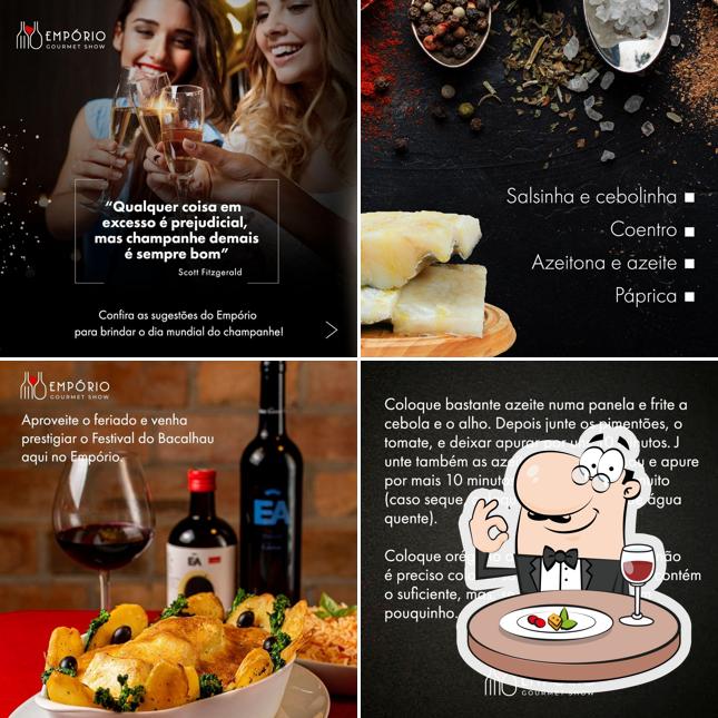 Comida em Empório Gourmet Show