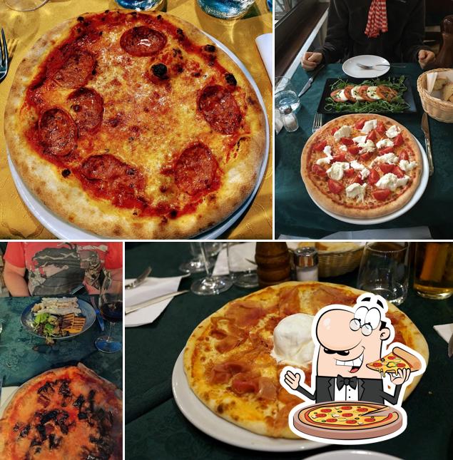 Prenditi una pizza a Trattoria Al Vecio Portal