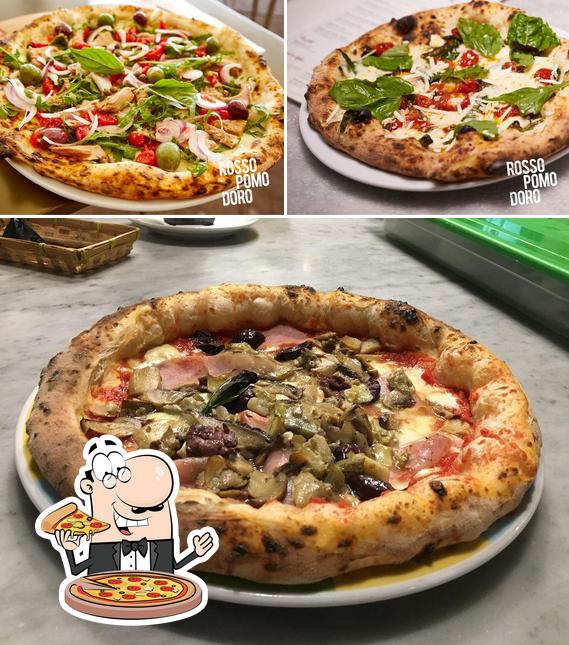 Essayez des pizzas à Rossopomodoro