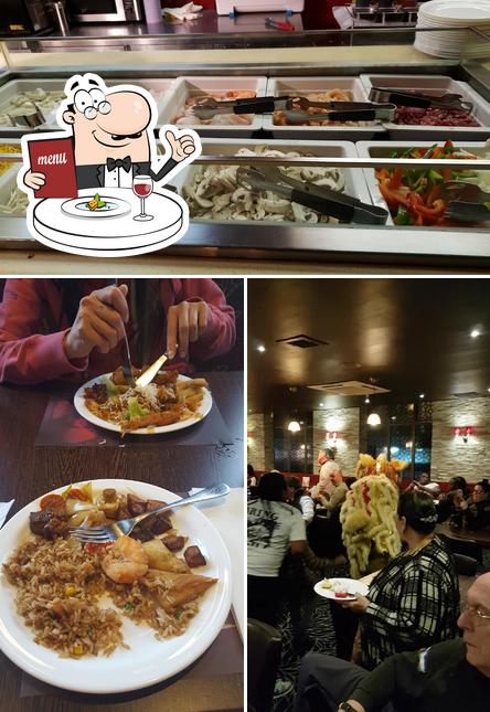 Comida en Ming Moon Chinese Restaurant