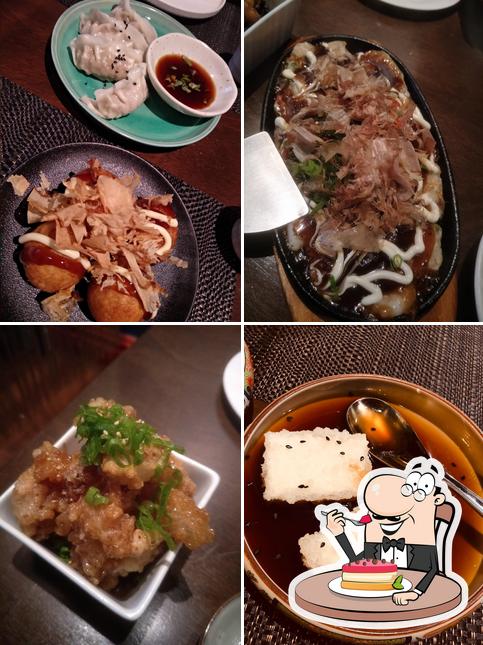 Miyabi serves a variety of desserts