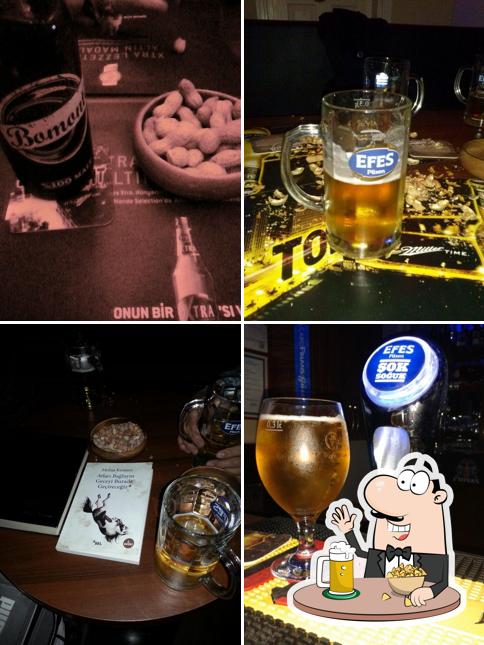 Commandez un verre de bière blonde ou brune