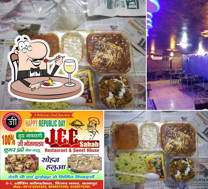 Food at JEE SAHAB RESTAURANT and sweet house