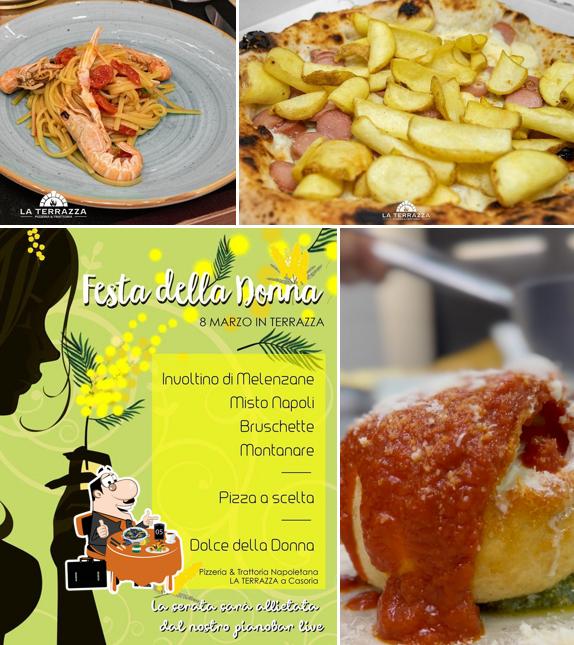 Prova la cucina di mare a La Terrazza Pizzeria Trattoria