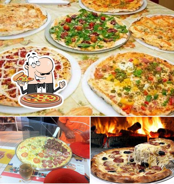 Escolha pizza no Pizzaria O Gonzagao Grand Pizza