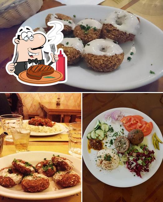 Scegli i piatti di carne a Al Madina specialità Mediorientali