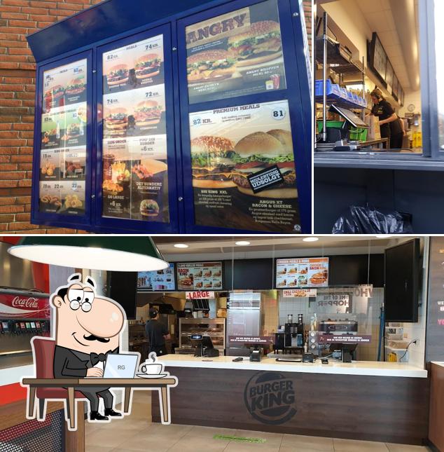 Découvrez l'intérieur de Burger King