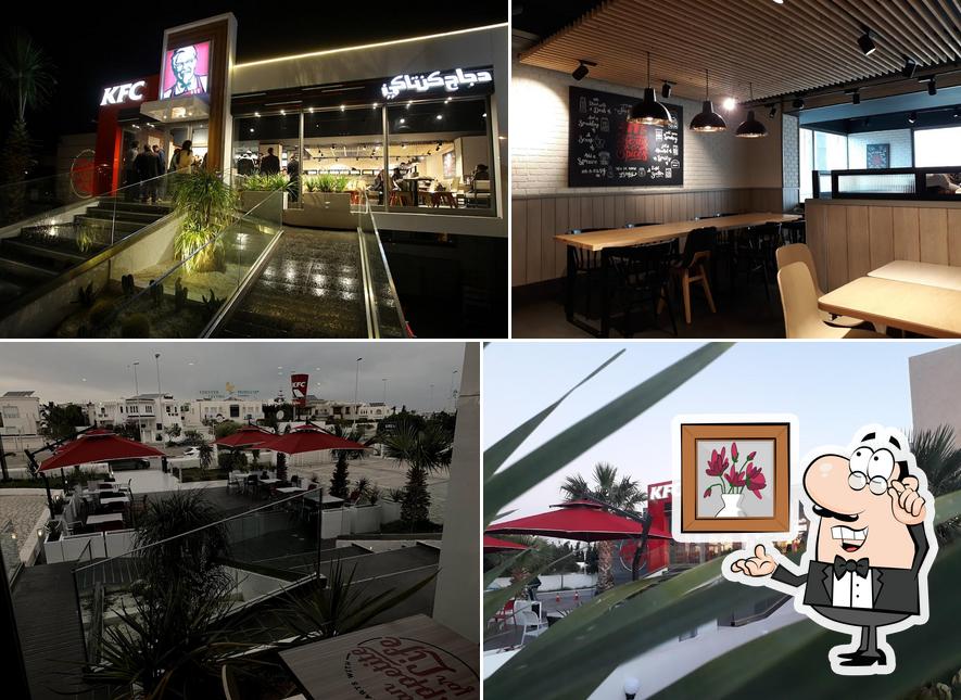 La photo de la intérieur et extérieur de KFC LAC 1’s