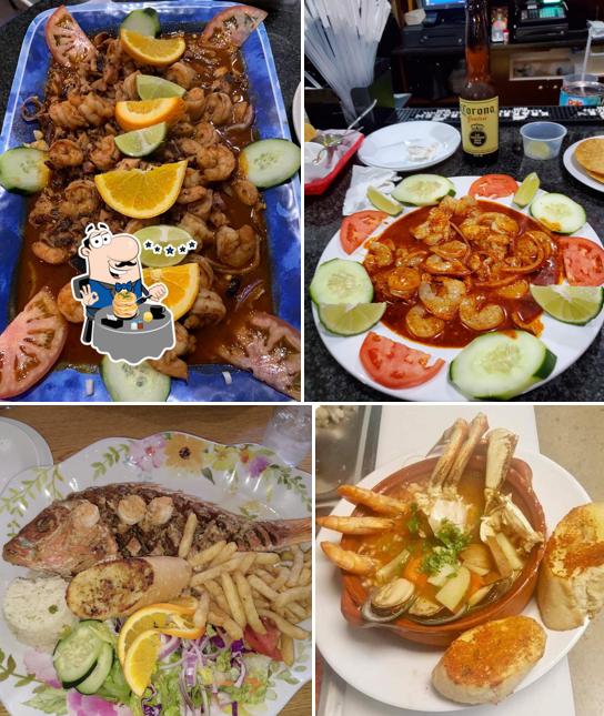 Meals at Mariscos Playa Azul