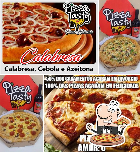 Escolha pizza no Pizza Tasty SBC